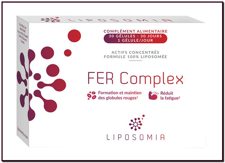 Prescription Nature Liposomia Iron Complex 30 cápsulas