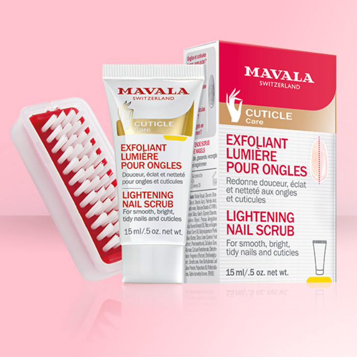 MAVALA cuidado y belleza para uñas, piel alta calidad. MAVALA cuidado y belleza para uñas, piel alta calidad. El EXFOLIANTE ILUMINADOR PARA UÑAS