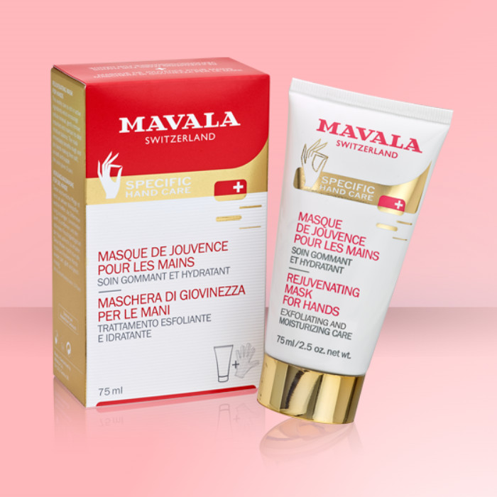 MAVALA cuidado y belleza para uñas, piel alta calidad. CUIDADOS ESPECÍFICOS Mascarilla revitalizante.