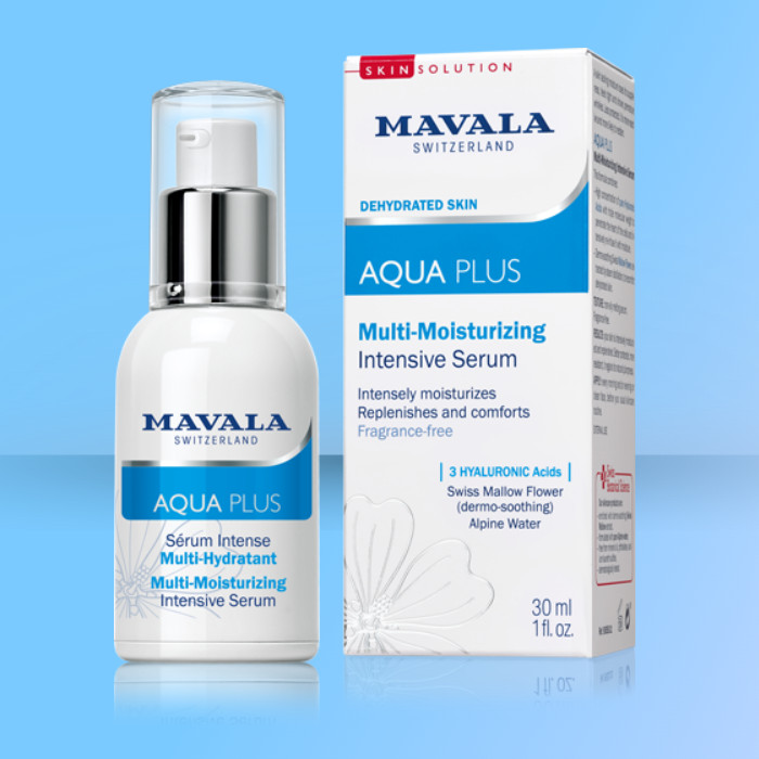 MAVALA cuidado y belleza para uñas, piel alta calidad. AQUA PLUS Serum Intensivo.