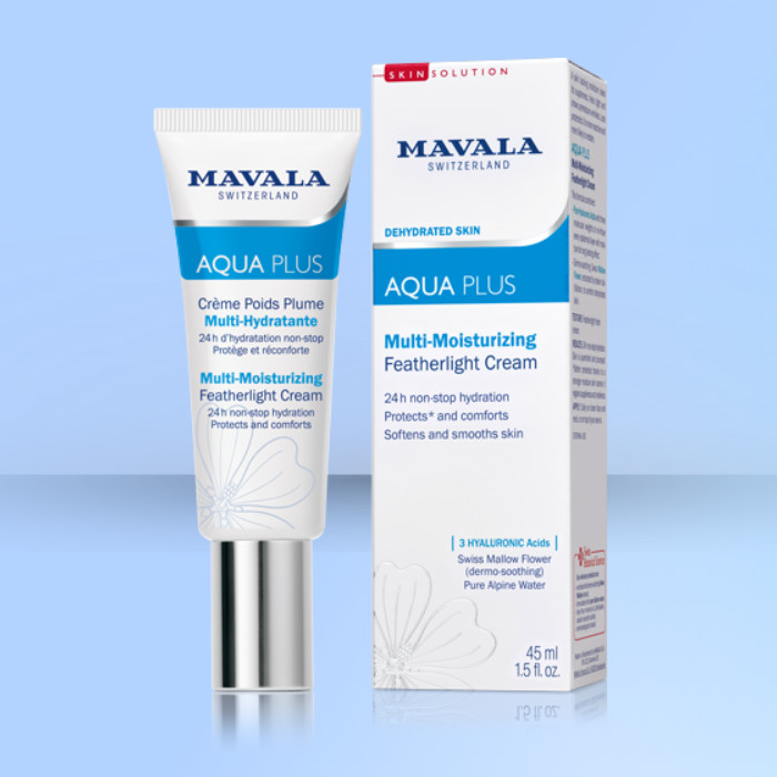 MAVALA cuidado y belleza para uñas, piel alta calidad. AQUA PLUS Crema Peso Pluma.