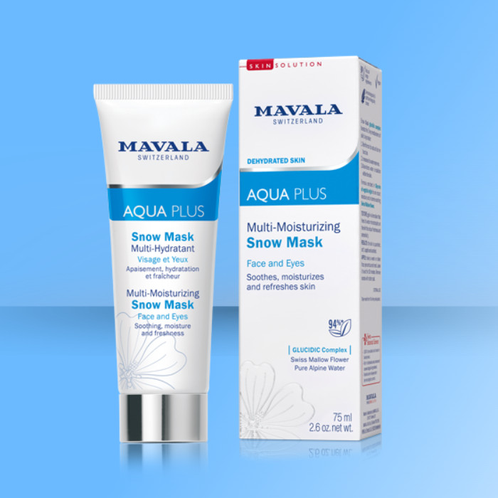 MAVALA cuidado y belleza para uñas, piel alta calidad. AQUA PLUS Snow Mask.