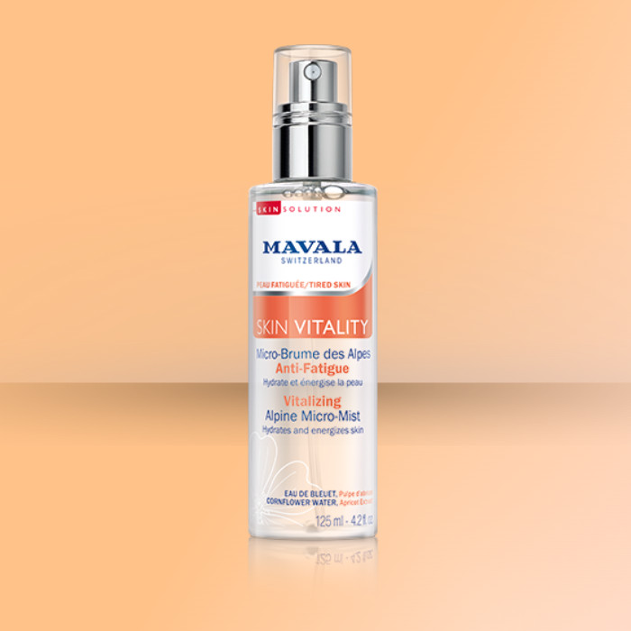 MAVALA cuidado y belleza para uñas, piel alta calidad. SKIN VITALITY Micro-Bruma.