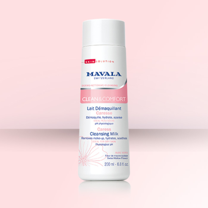 MAVALA cuidado y belleza para uñas, piel alta calidad. CLEAN & COMFORT Leche Limpiadora Suave.