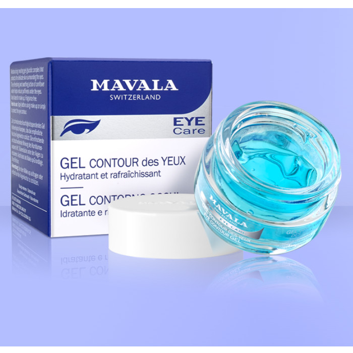 MAVALA cuidado y belleza para uñas, piel alta calidad. CUIDADO Gel Contorno de Ojos.