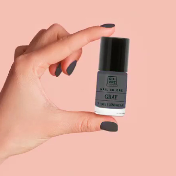 SOIVRE COSMETICS. Cosmética saludable. SOIVRE el cuidado integral y específico que tu piel necesita. ESMALTE DE UÑAS ARTIC 6ML Nails 7 Free. Longwear.