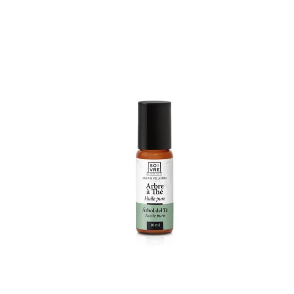 SOIVRE COSMETICS. Cosmética saludable. SOIVRE el cuidado integral y específico que tu piel necesita. ACEITE PURO ROLL-ON 10ML Árbol del Té. Propiedades cicatrizantes, balsámicas y antisépticas.