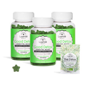 Lashilé Beauty nutricosmética con gummies Good Detox Desintoxicación de la piel y el organismo - 3 meses (6)