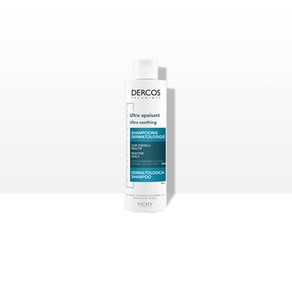 DERCOS TECHNIQUE CHAMPÚ ULTRACALMANTE PARA CABELLO NORMAL A GRASO