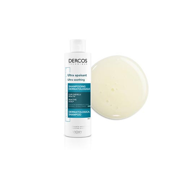 DERCOS TECHNIQUE CHAMPÚ ULTRACALMANTE PARA CABELLO NORMAL A GRASO