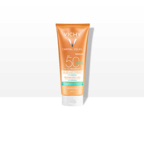 CAPITAL SOLEIL GEL WET SKIN ULTRA FUNDENTE SPF 50