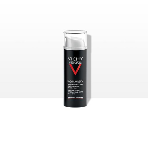 VICHY HOMME HYDRA MAG C + - TRATAMIENTO HIDRATANTE ANTI-FATIGA ROSTRO + OJOS