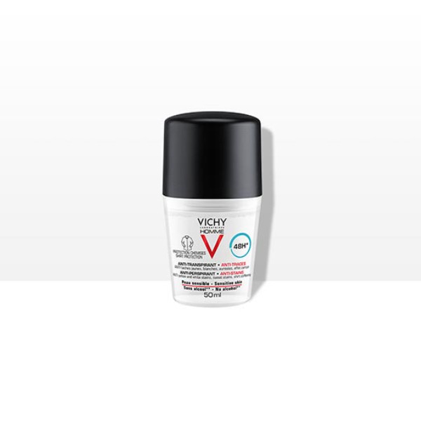 VICHY HOMME DESODORANTE 48H ANTI-TRANSPIRANTE Y ANTI-MANCHAS