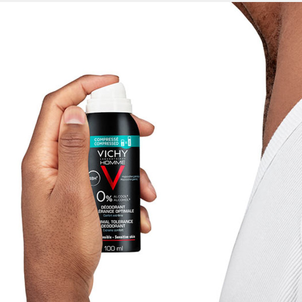 VICHY HOMME DESODORANTE TOLERANCIA ÓPTIMA 48H