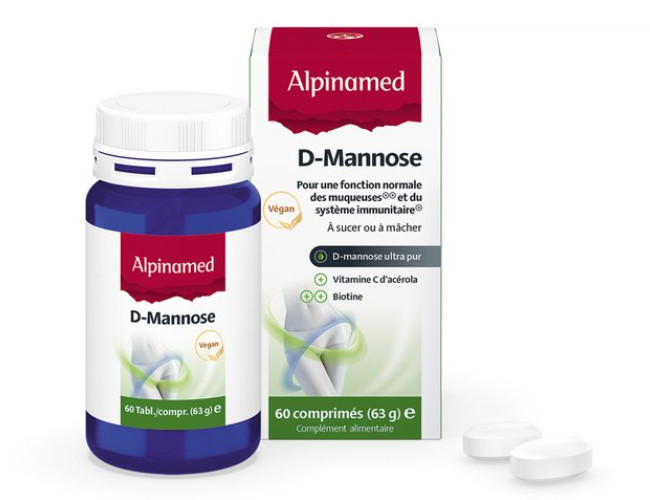 Alpinamed AG extraits spéciaux ou standards D-MANNOSE COMPRIMÉS À SUCER OU À MÂCHER