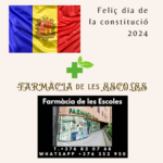 Feliç 31º dia de la constitució del Principat d'Andorra 2024.